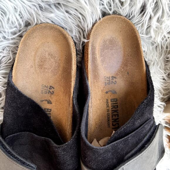 Black Suede Cross-Strap Women’s Sandals - Picture 10 of 10